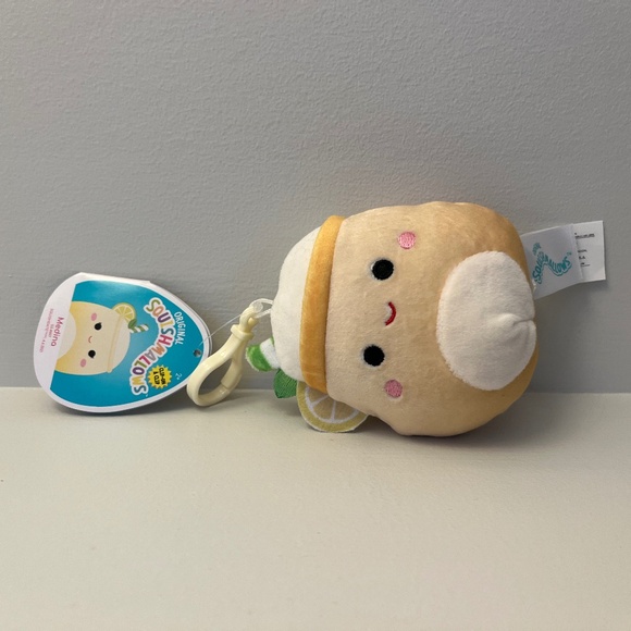 NWT Medina the Lemonade Squishmallow Clip-On - Picture 2 of 3